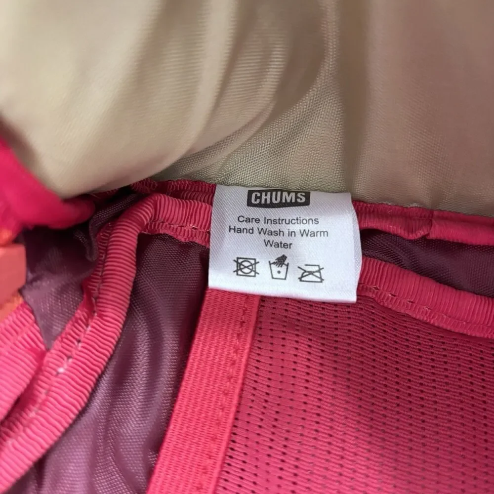 Chums Rover Cross Body Bag Hiking Outdoors Travel Trail Adjustable Brick Orange